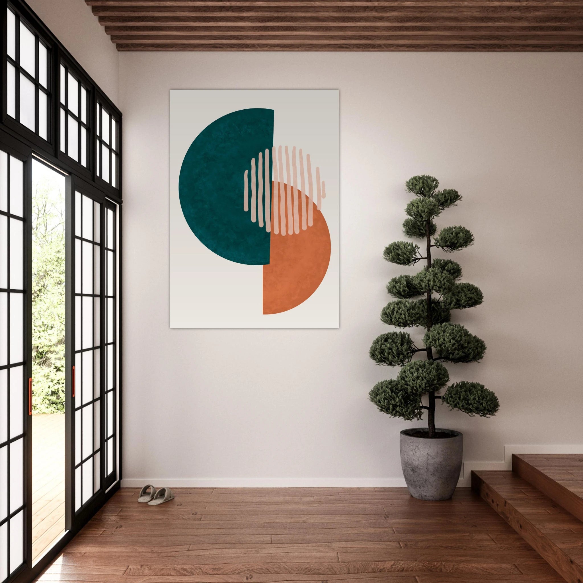 Half Cups Poster - Calda Design Studio