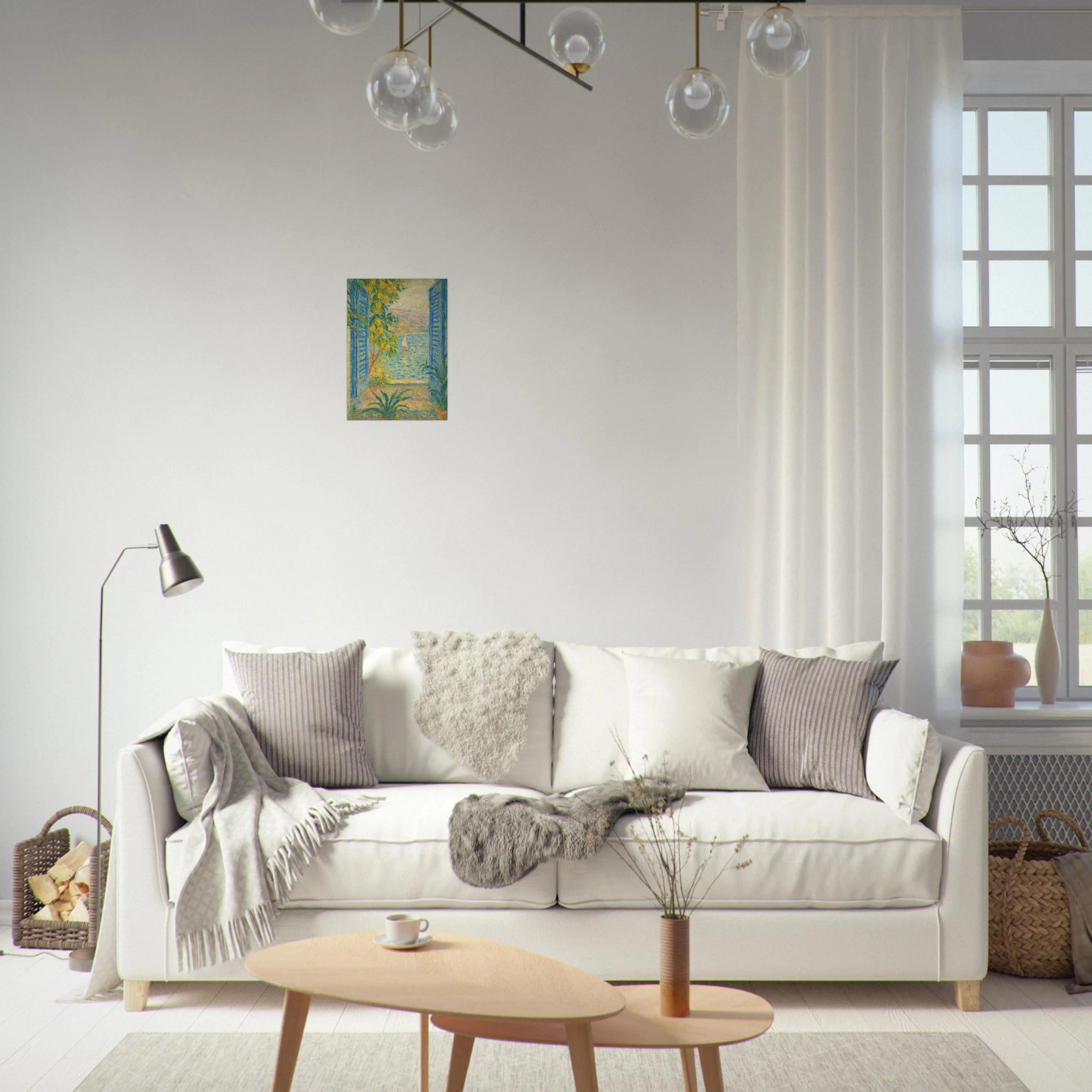 Mediterranean Seascape Poster - Calda Design Studio