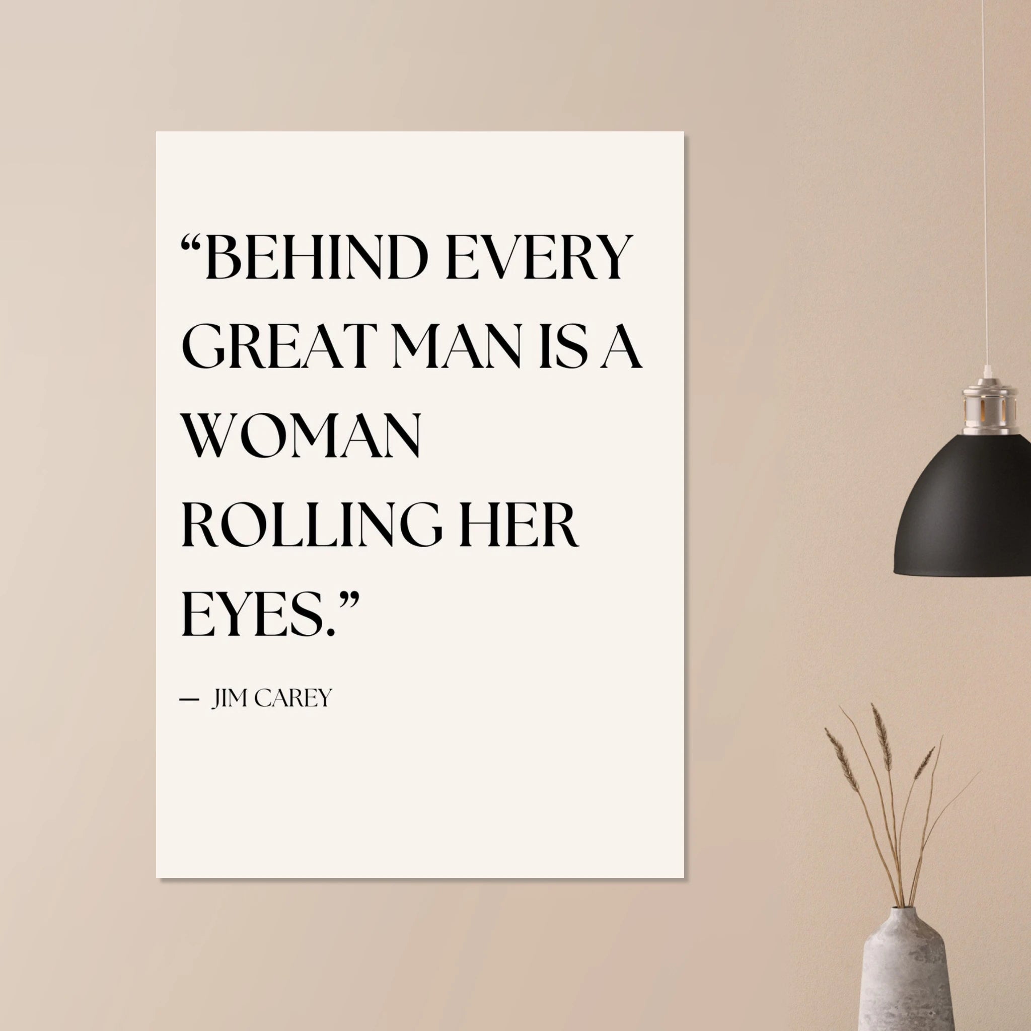Great Man Poster - Calda Design Studio