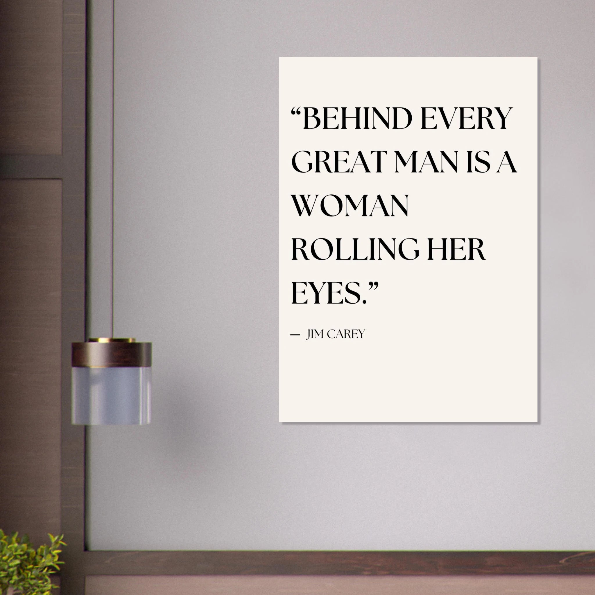 Great Man Poster - Calda Design Studio