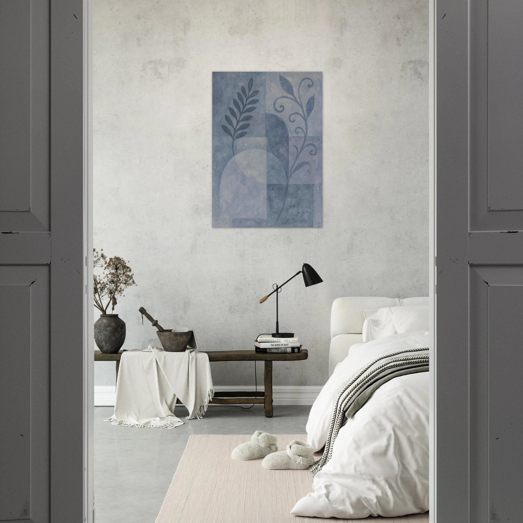 Morning blue Poster - Calda Design Studio