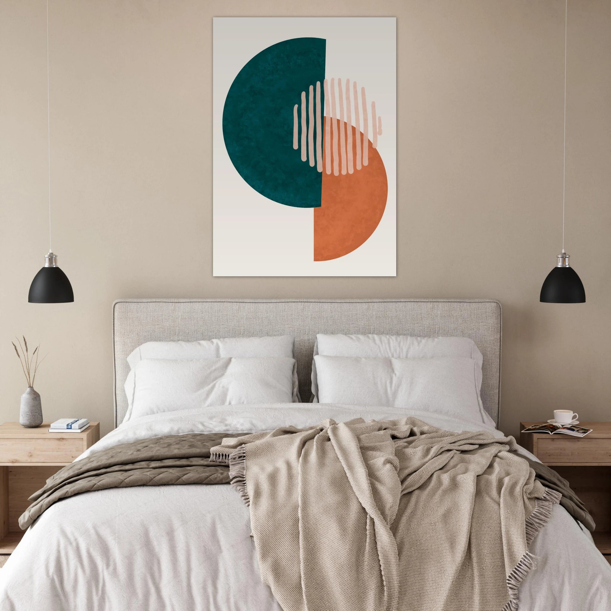 Half Cups Poster - Calda Design Studio