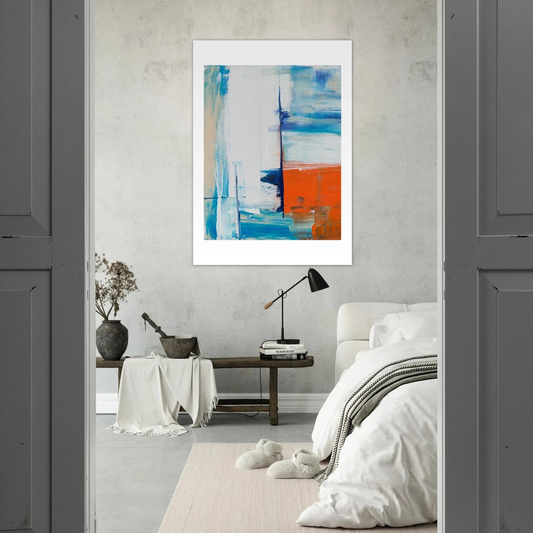 Abstract Sailing Poster Premium Semi-Glossy Paper Poster - Calda Design Studio