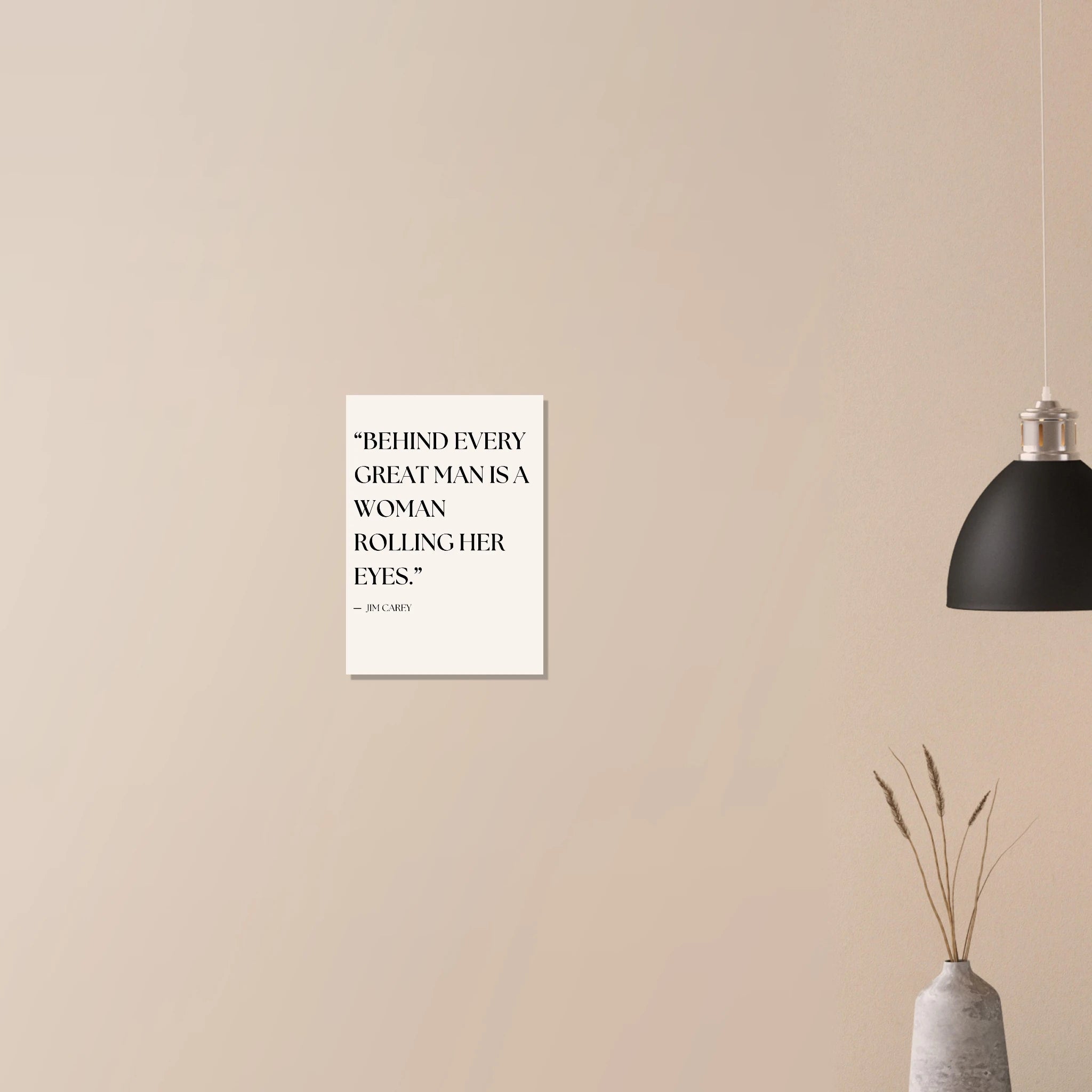 Great Man Poster - Calda Design Studio