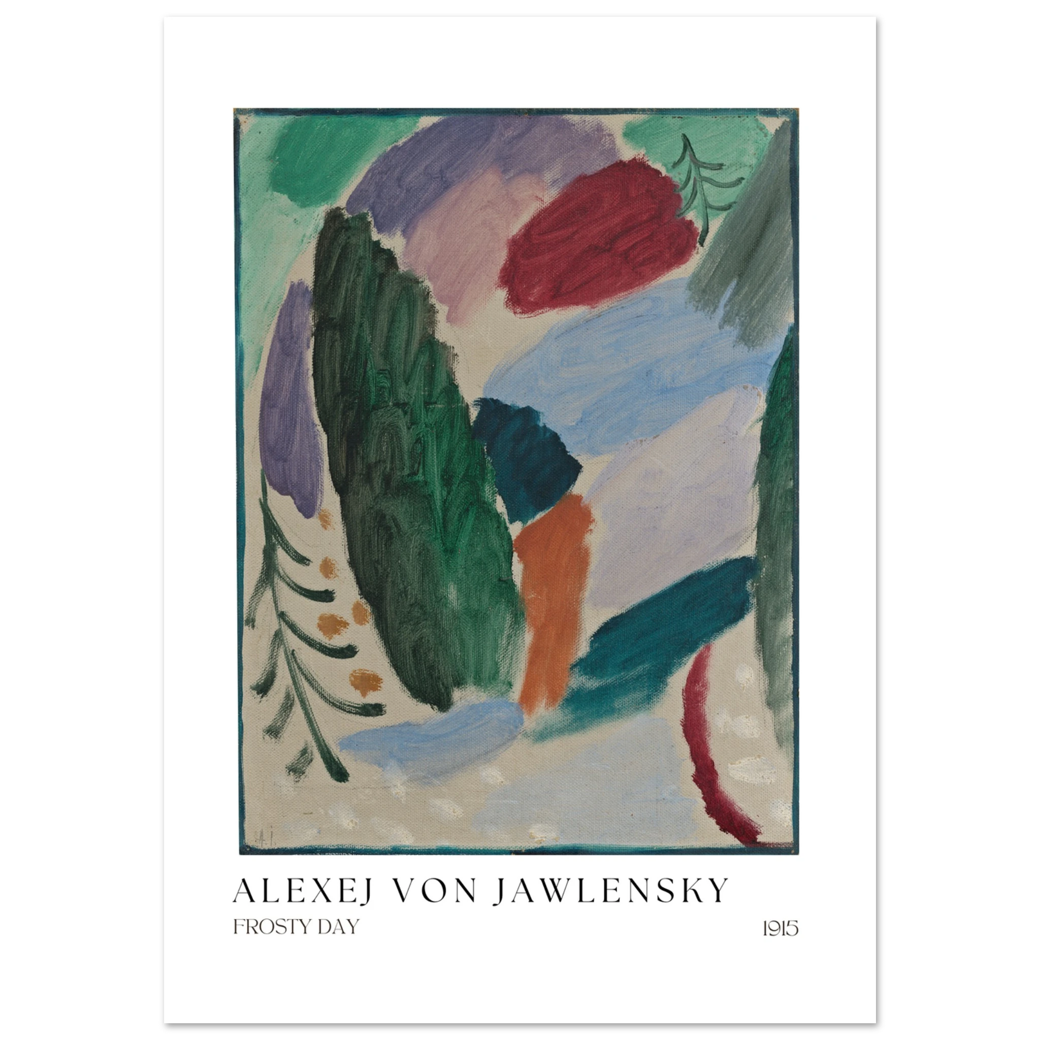 Frosty day Poster - Calda Design Studio