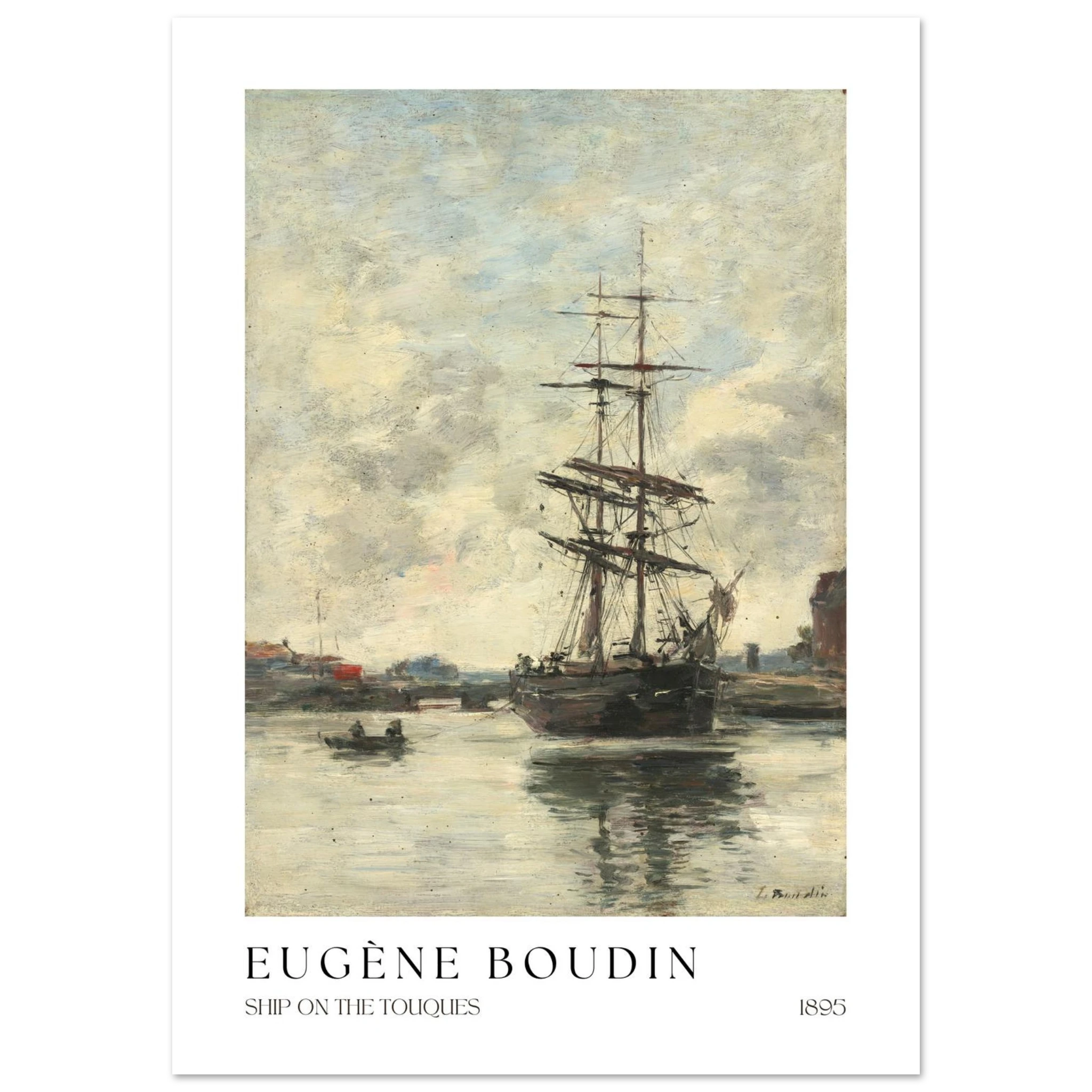 Ship on the touques Poster - Calda Design Studio