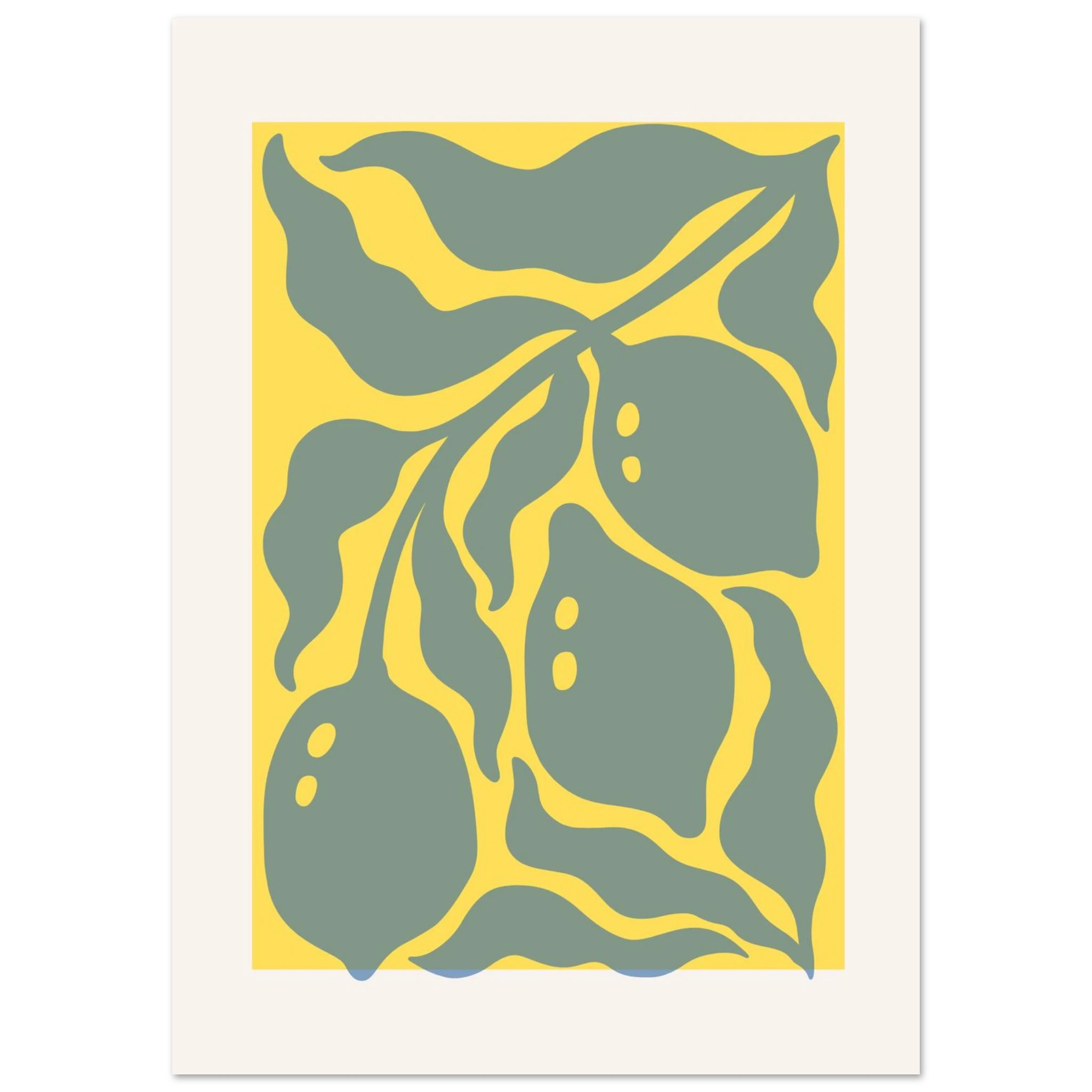 Lemons Poster - Calda Design Studio