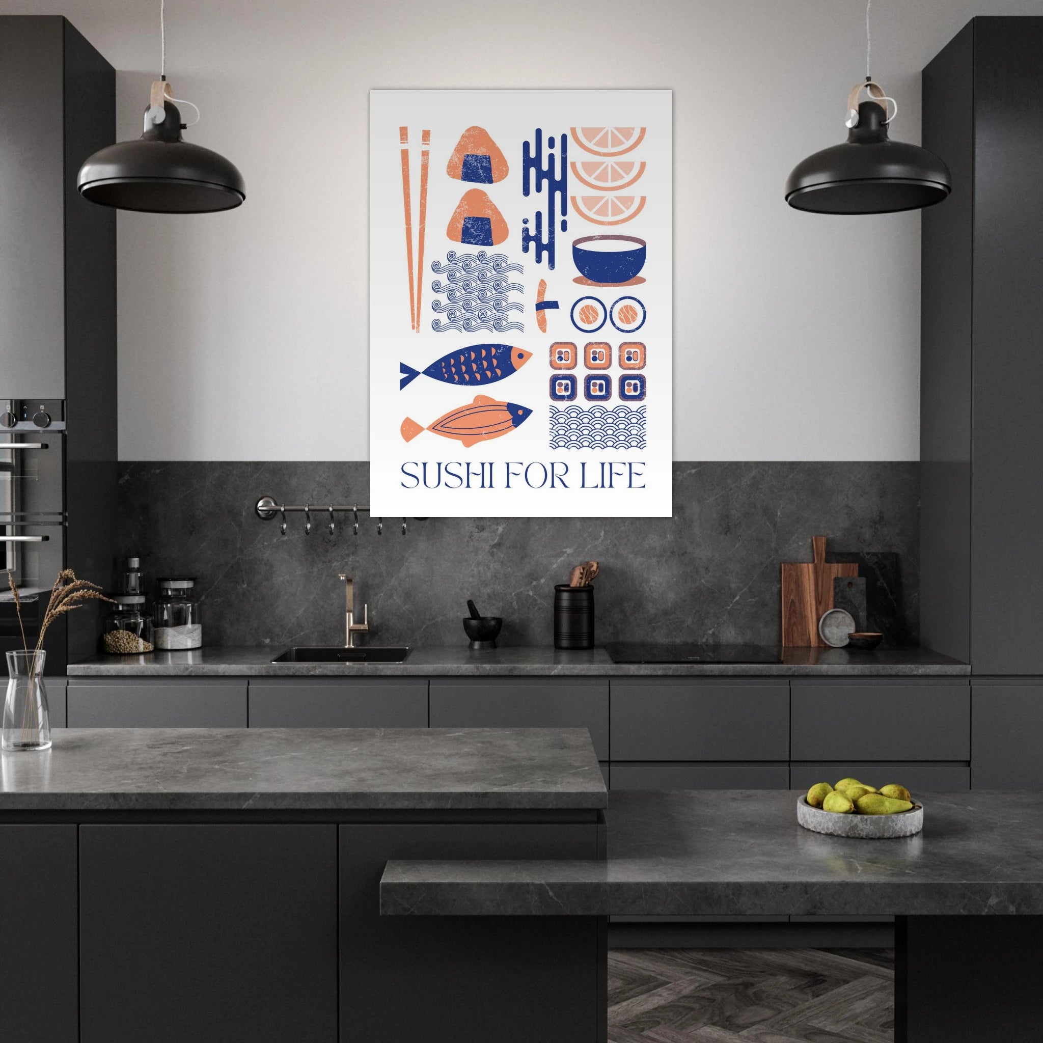 Sushi Lover Poster - Calda Design Studio