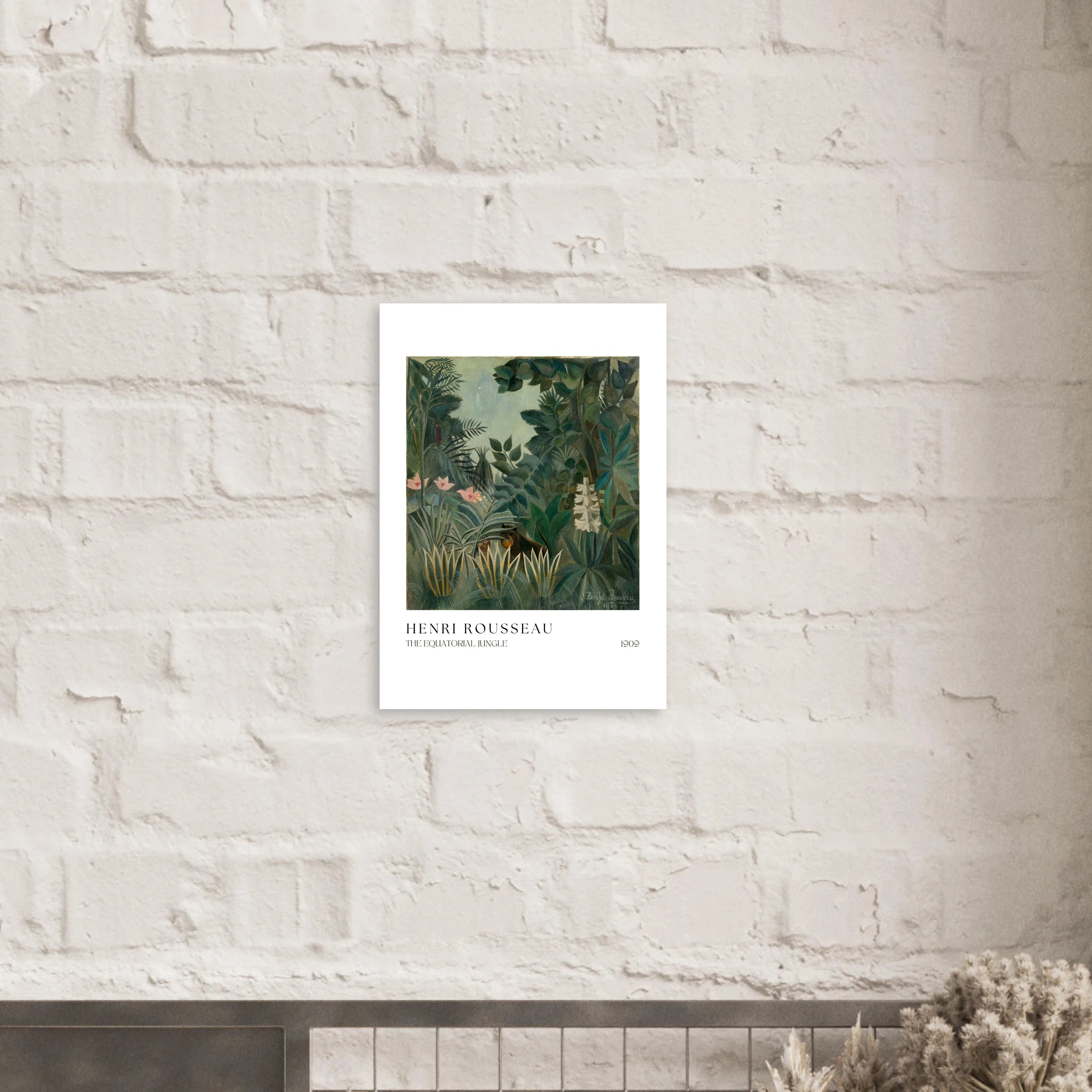 The equatorial jungle Poster - Calda Design Studio