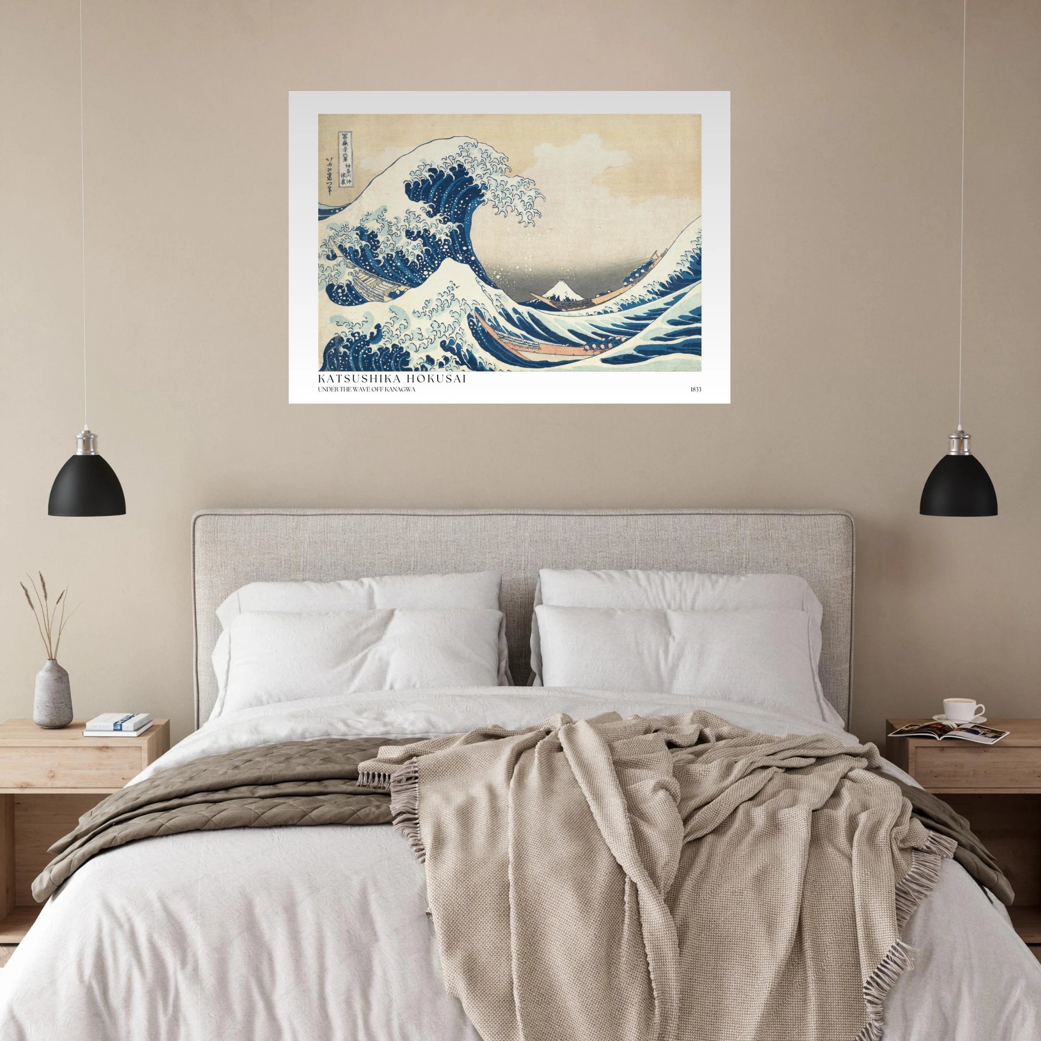 Under the wave Poster - Calda Design Studio