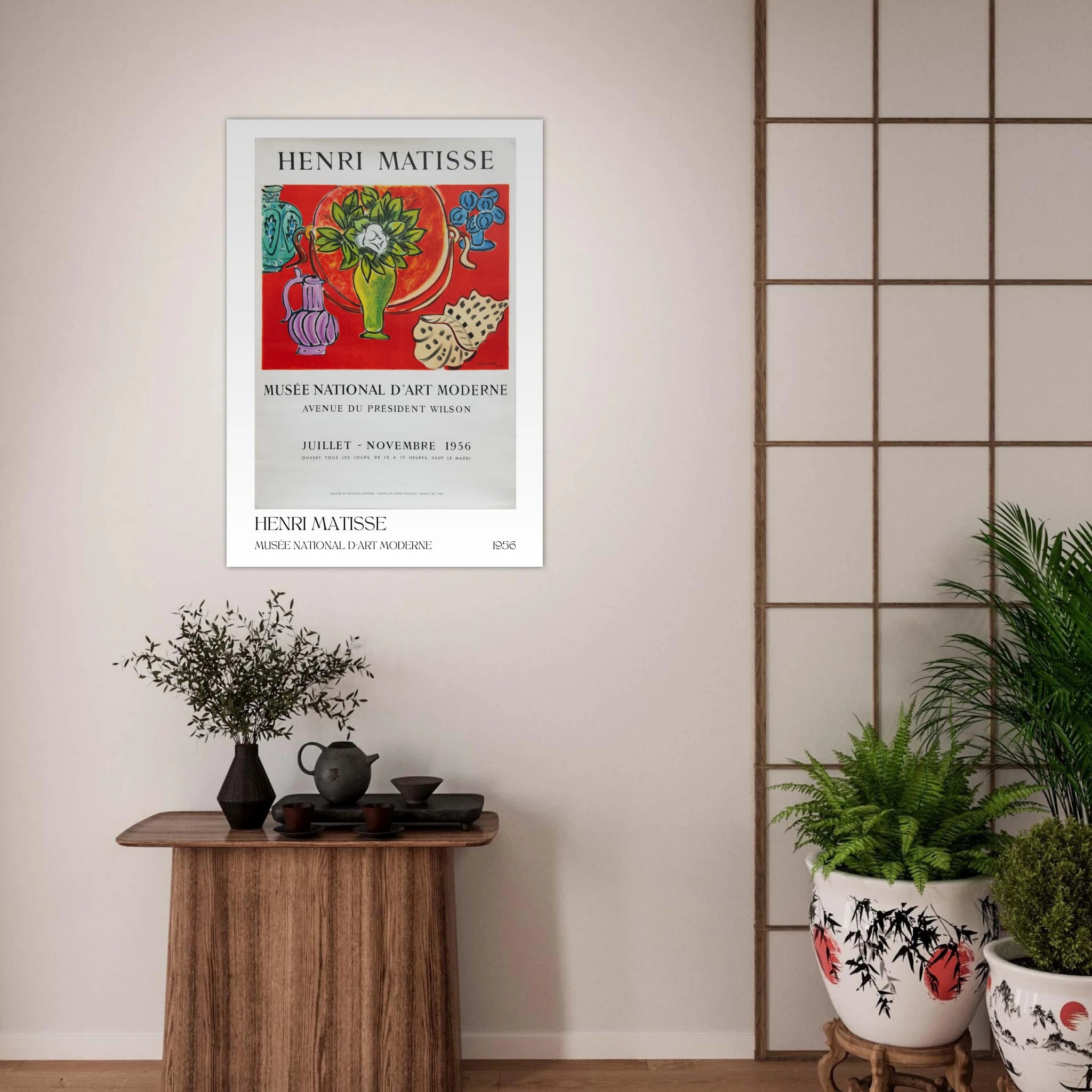 Musée National D´Art Moderne Poster - Calda Design Studio