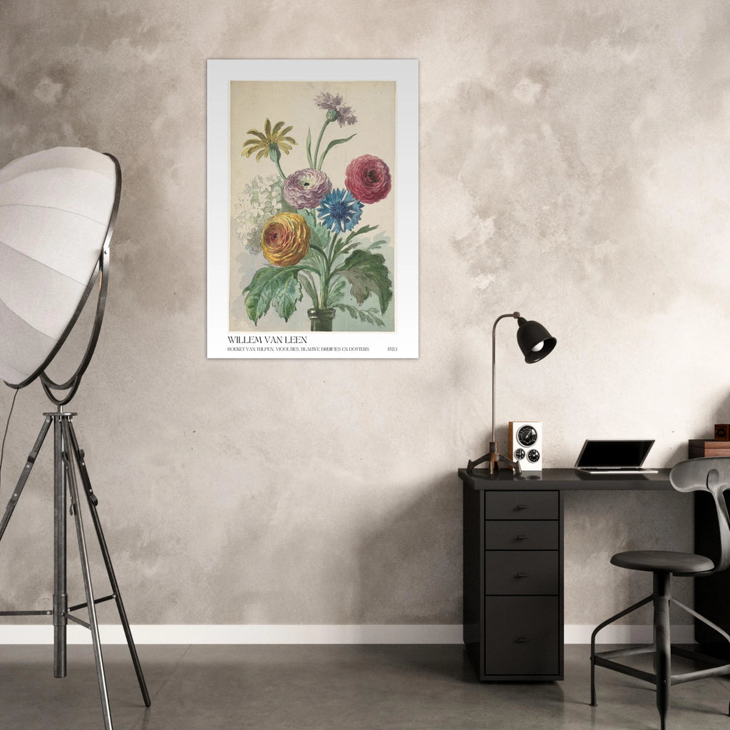 Boeket van Tulpen Poster - Calda Design Studio