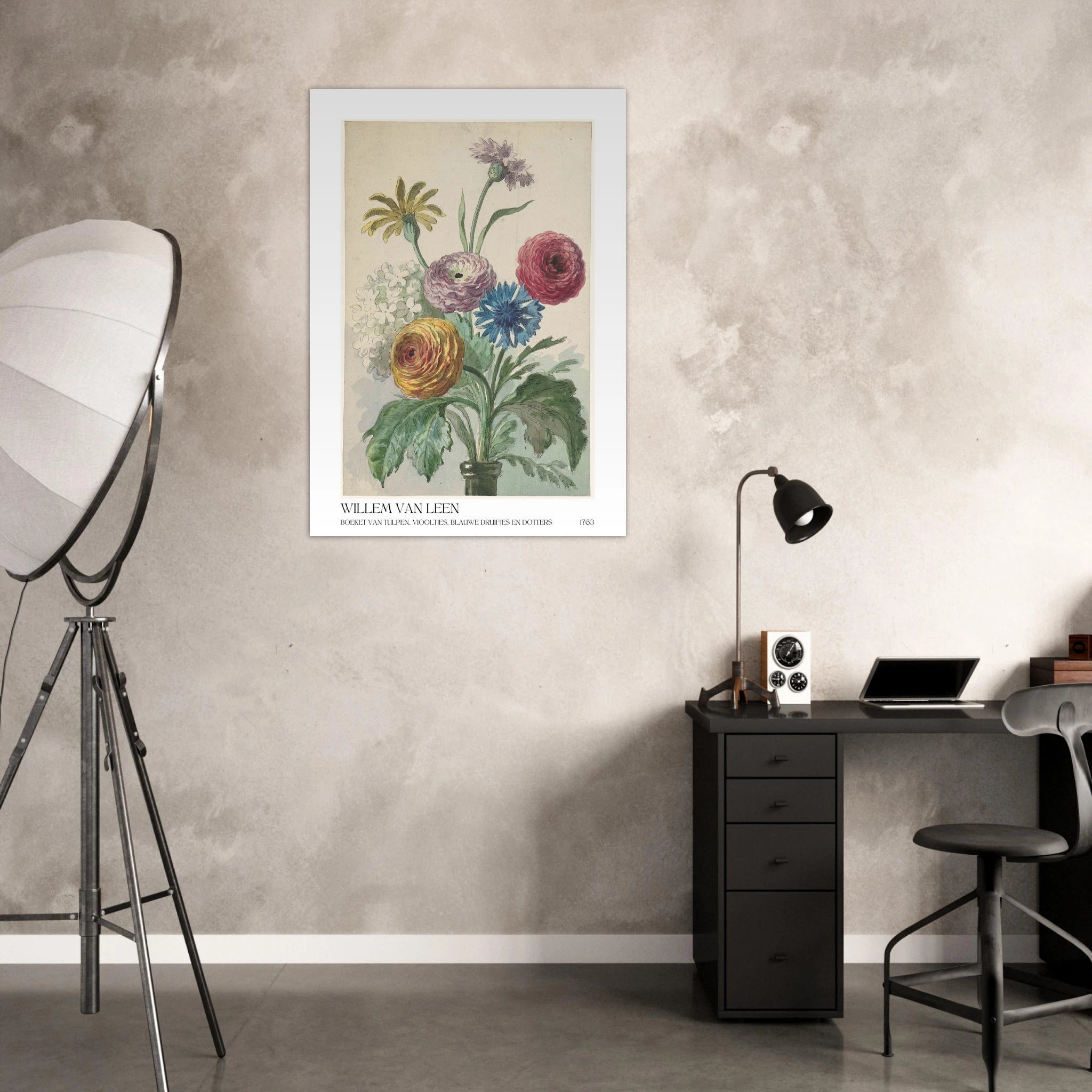 Boeket van Tulpen Poster - Calda Design Studio