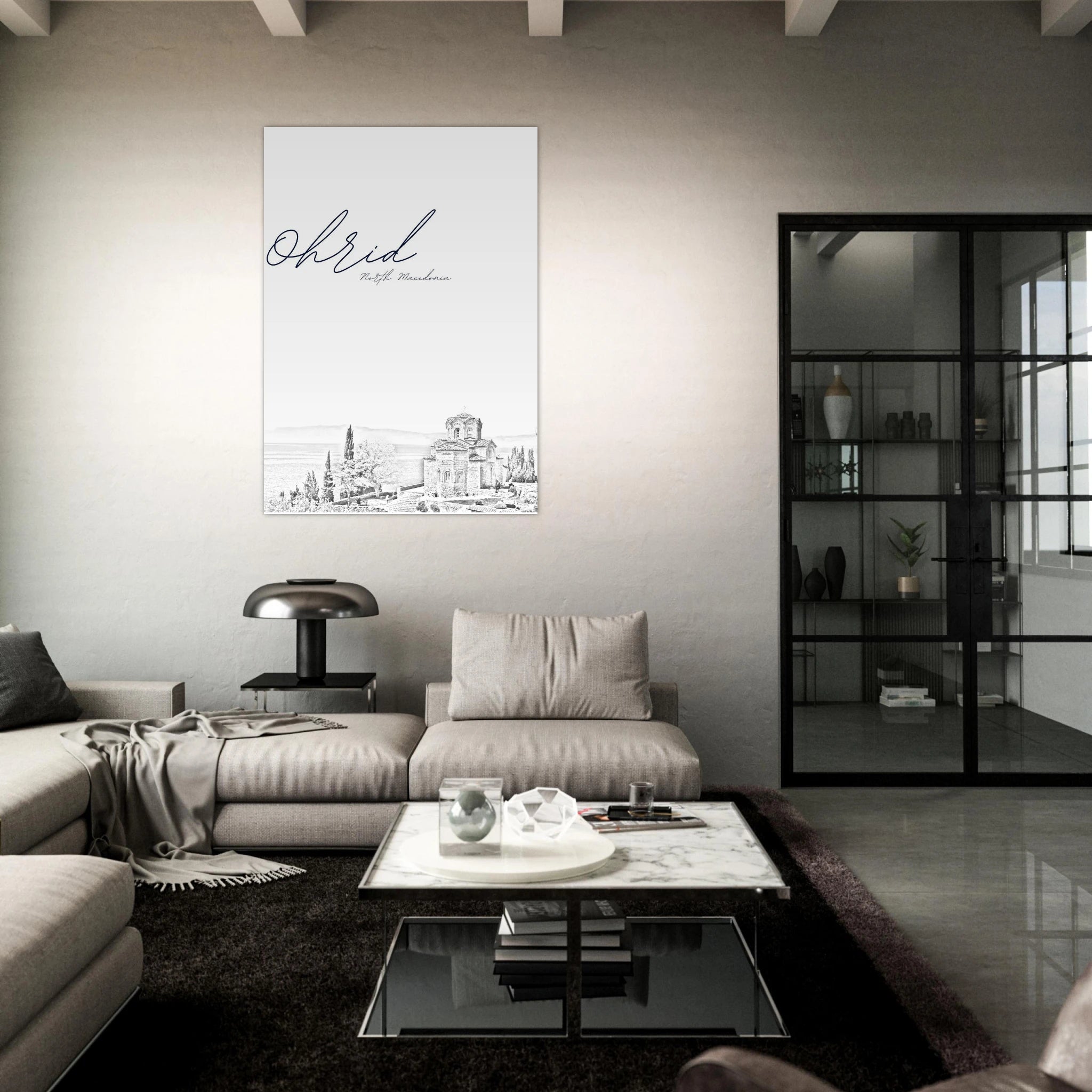 Ohrid Poster - Calda Design Studio