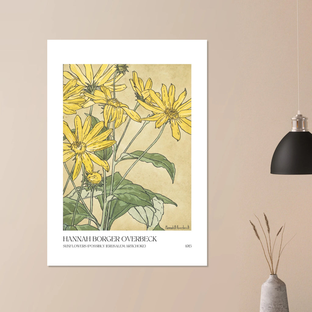 Sunflowers Poster - Calda Design Studio