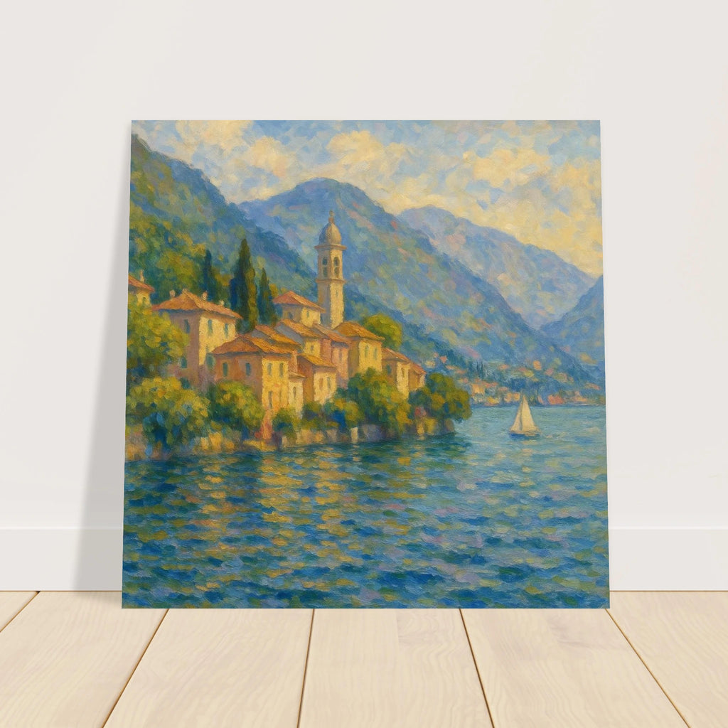 Lakeside Village Poster - Calda Design Studio