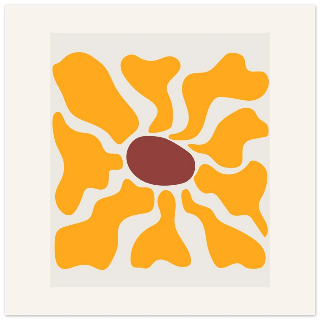 Sunflower Poster - Calda Design Studio