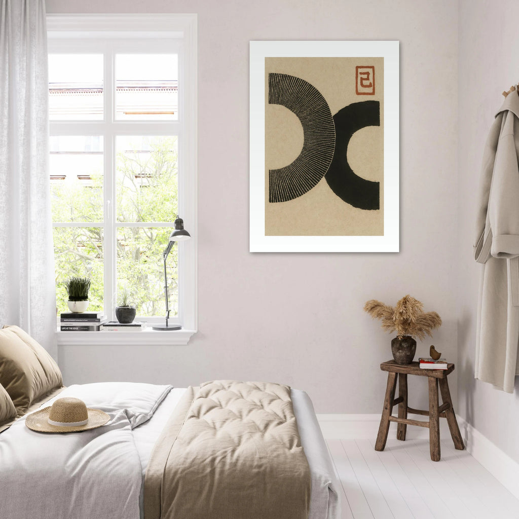 Black Circles Poster - Calda Design Studio