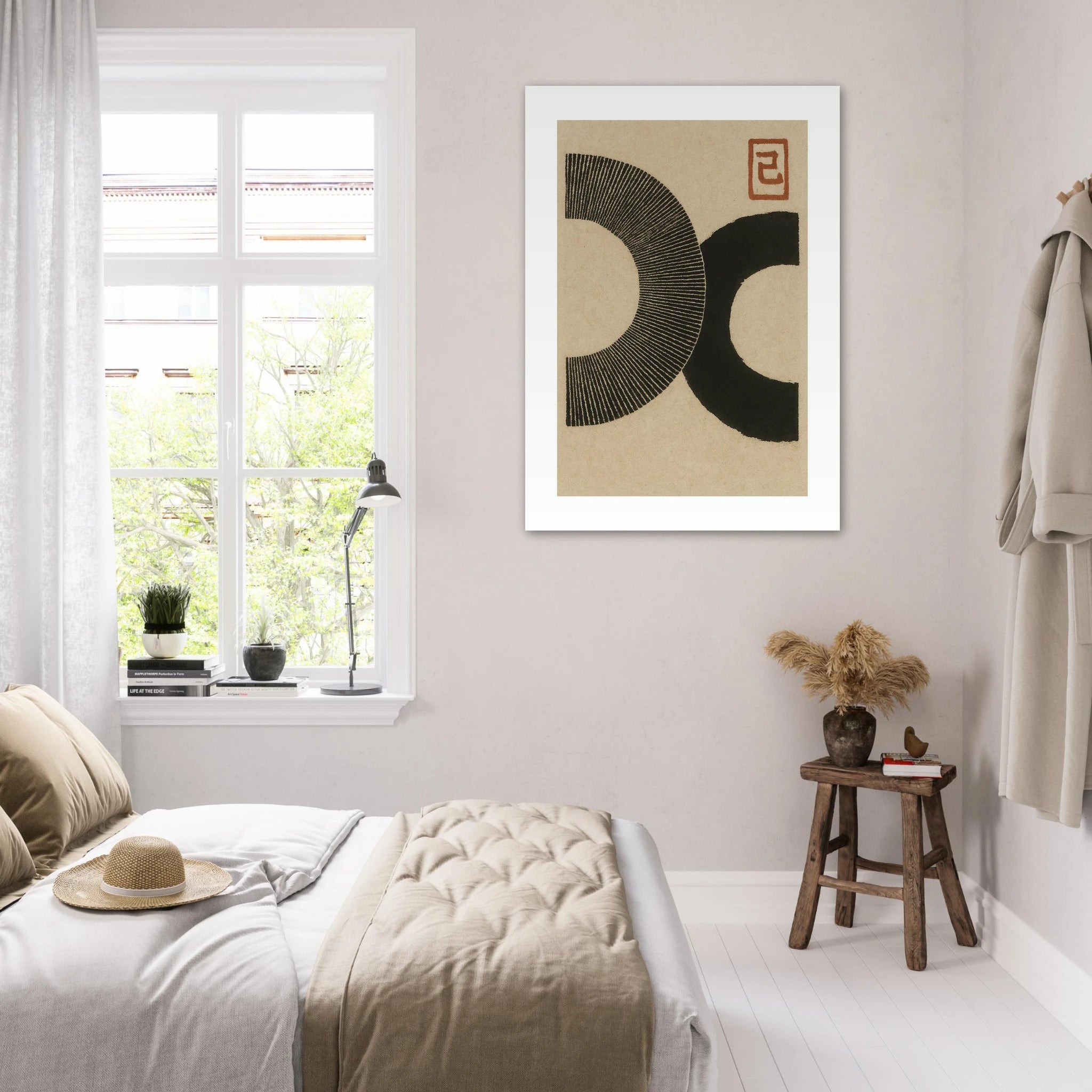 Black Circles Poster - Calda Design Studio